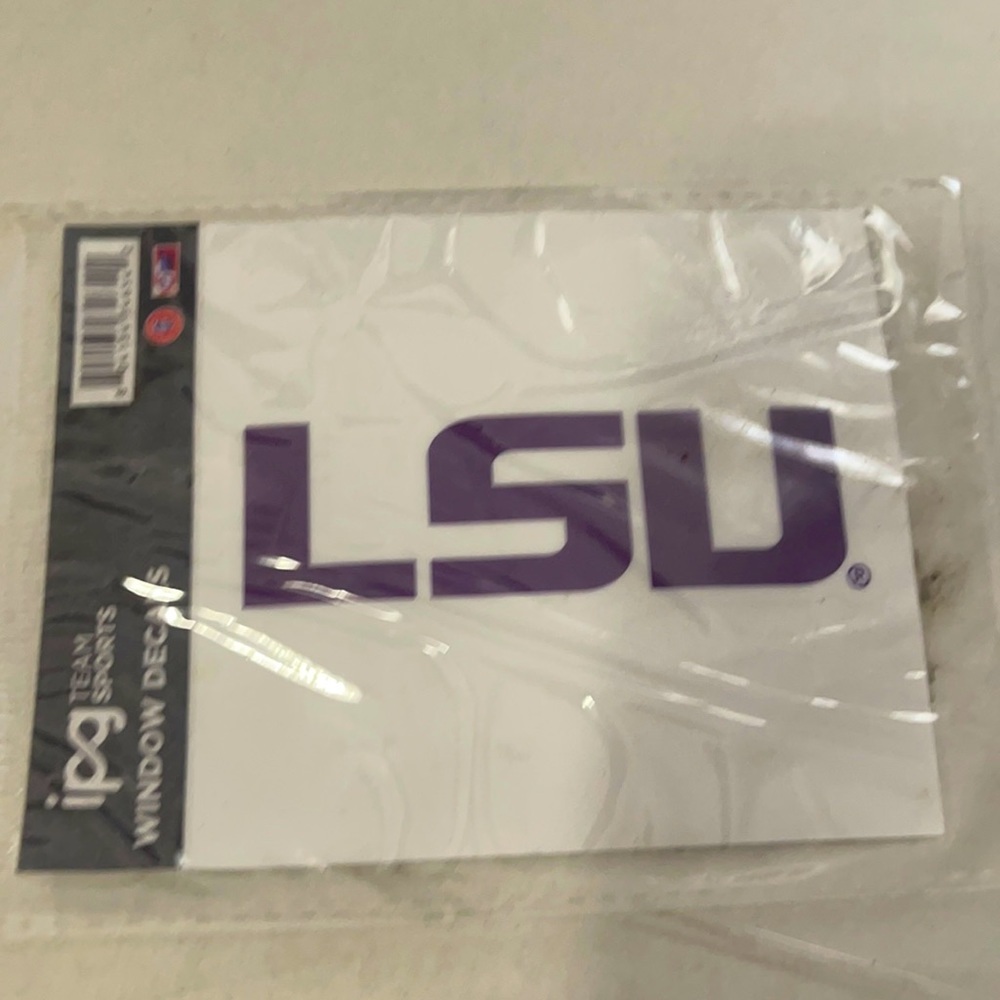 New LSU window decal